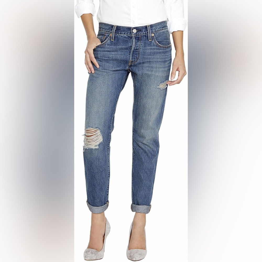 Levi's Blue Straight Leg Jeans